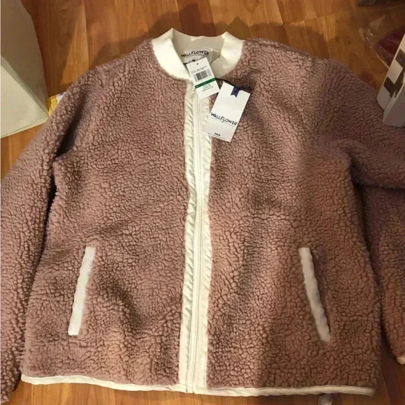 Wallflower Pink Fleece Jacket - Picture 2 of 5